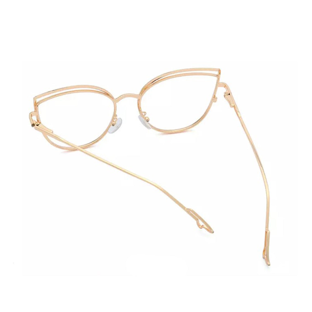 Techsuit - Anti-Blue Light Glasses Reflex Metal (F95597-C13) - Butterfly - Leopard