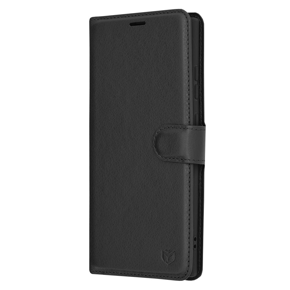 Techsuit - Leather Folio - Samsung Galaxy S24 Ultra - Black