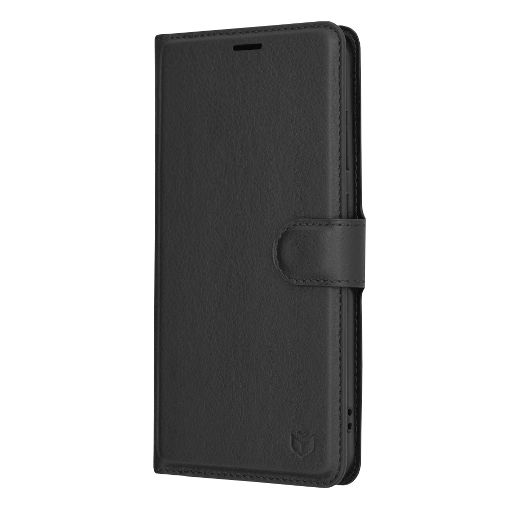 Techsuit - Leather Folio - Samsung Galaxy S24 Plus - Black