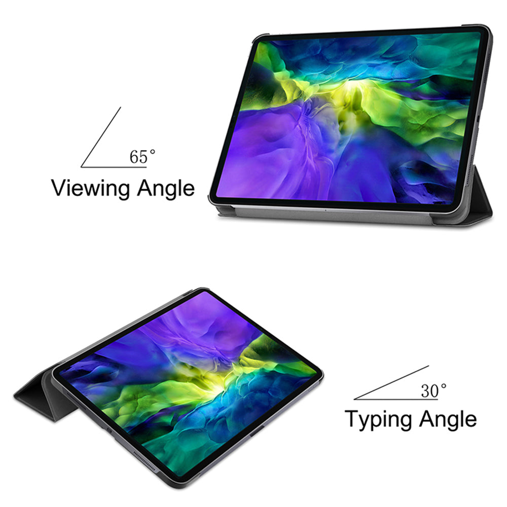 Techsuit - FoldPro - Apple iPad Pro 12.9 (2018 / 2020 / 2021 / 2022) - Black