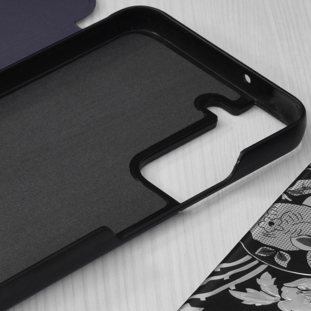 TechSuit Husa de protectie Techsuit eFold Series compatibil cu Samsung Galaxy S22, Albastru Inchis – imagine 3