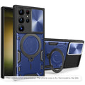 Husa de protectie Techsuit CamGuard Pro compatibil cu Samsung Galaxy Z Flip8, Albastru