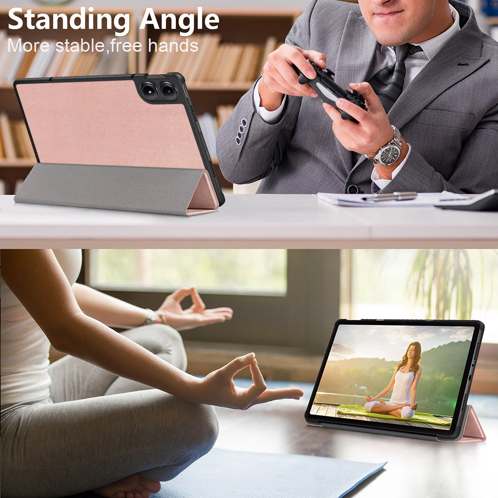 Techsuit - FoldPro - Xiaomi Redmi Pad Pro / Redmi Pad Pro 5G / Poco Pad - Rose Gold