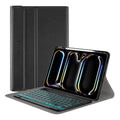 Techsuit - CozyTab Case (with Pencil Holder/RGB Wireless Magnetic Keyboard) - iPad Pro 11 (2024) / iPad Pro 11 (2025) - 
