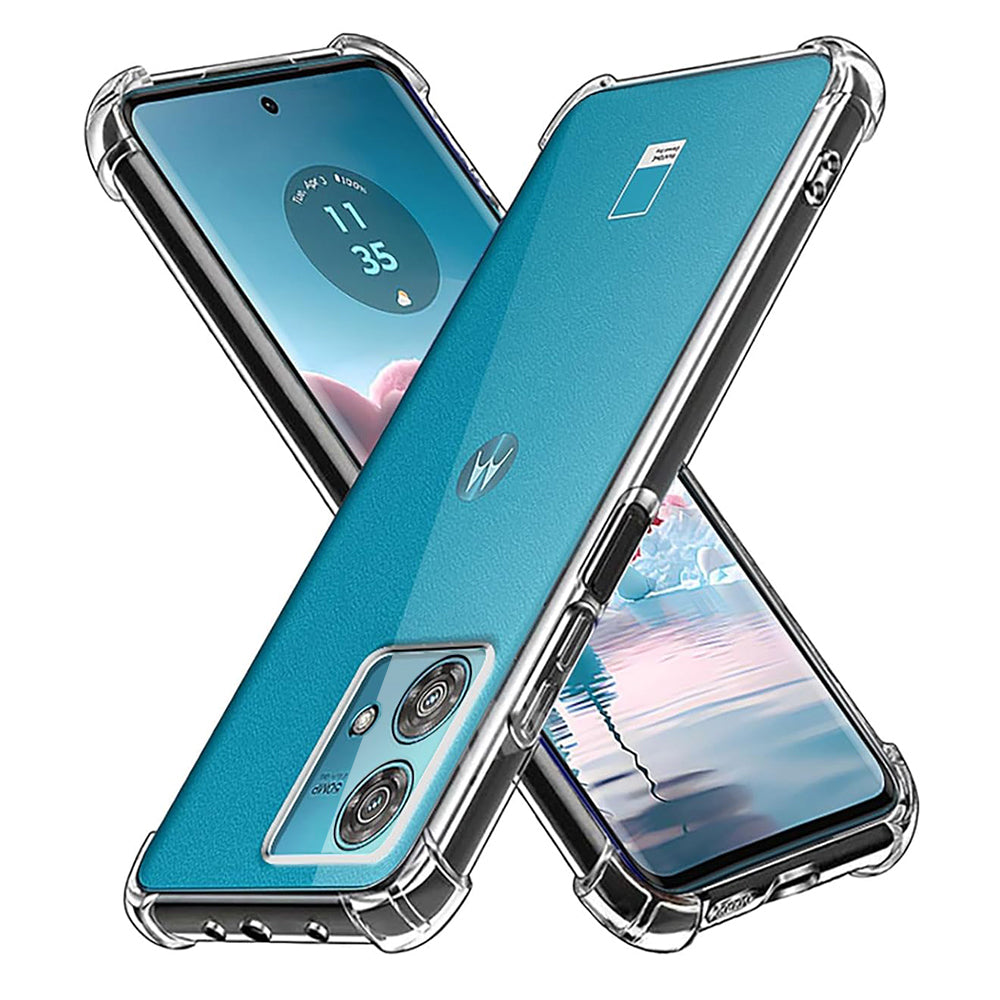 TechSuit Husa de protectie Techsuit Shockproof Clear Silicone compatibil cu Motorola Edge 40 Neo, Transparent
