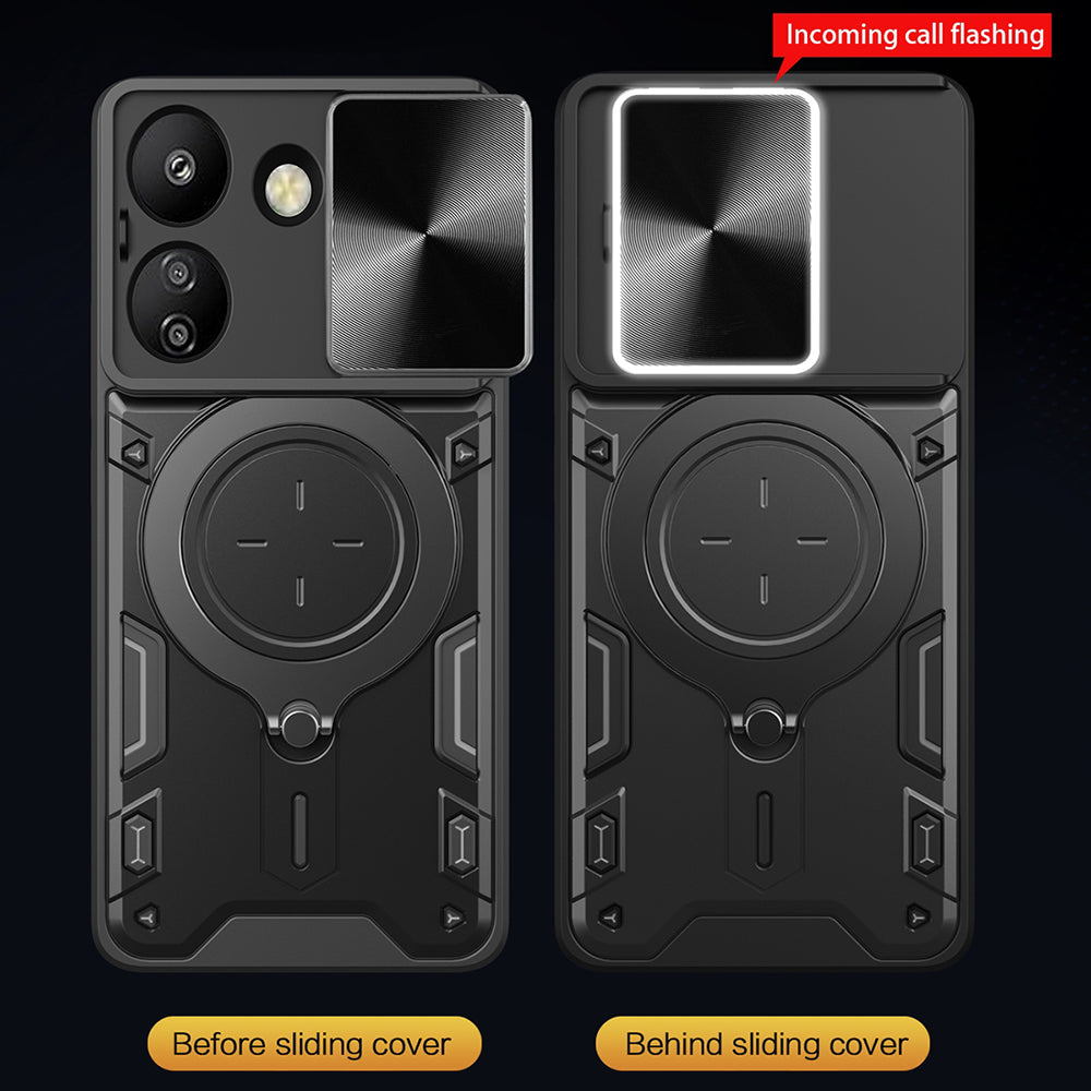 Techsuit - CamGuard Pro - Xiaomi Redmi 13C 4G / Poco C65 - Black