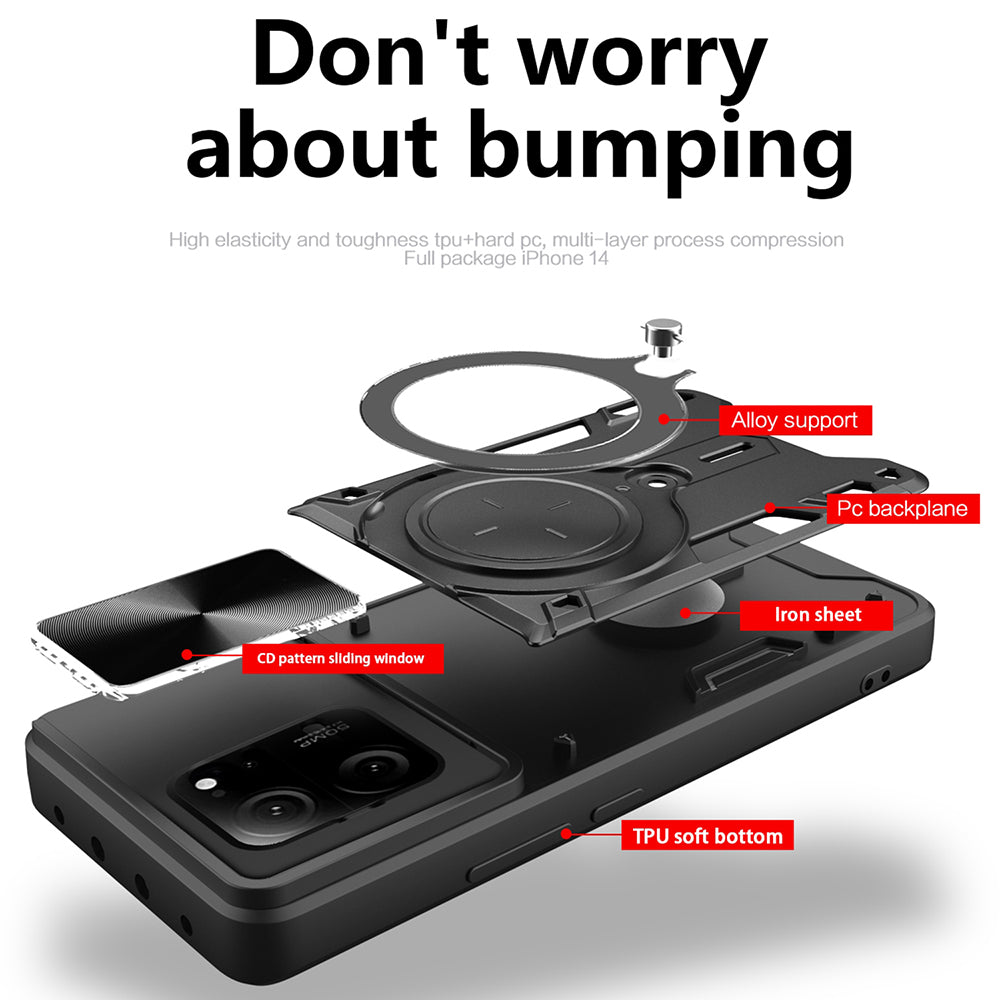Techsuit - CamGuard Pro - Xiaomi 13T / 13T Pro - Black