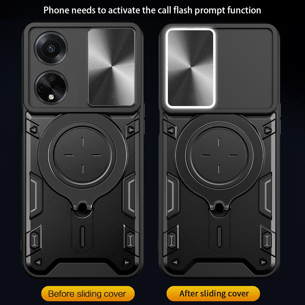 Techsuit - CamGuard Pro - Oppo A98 5G - Black