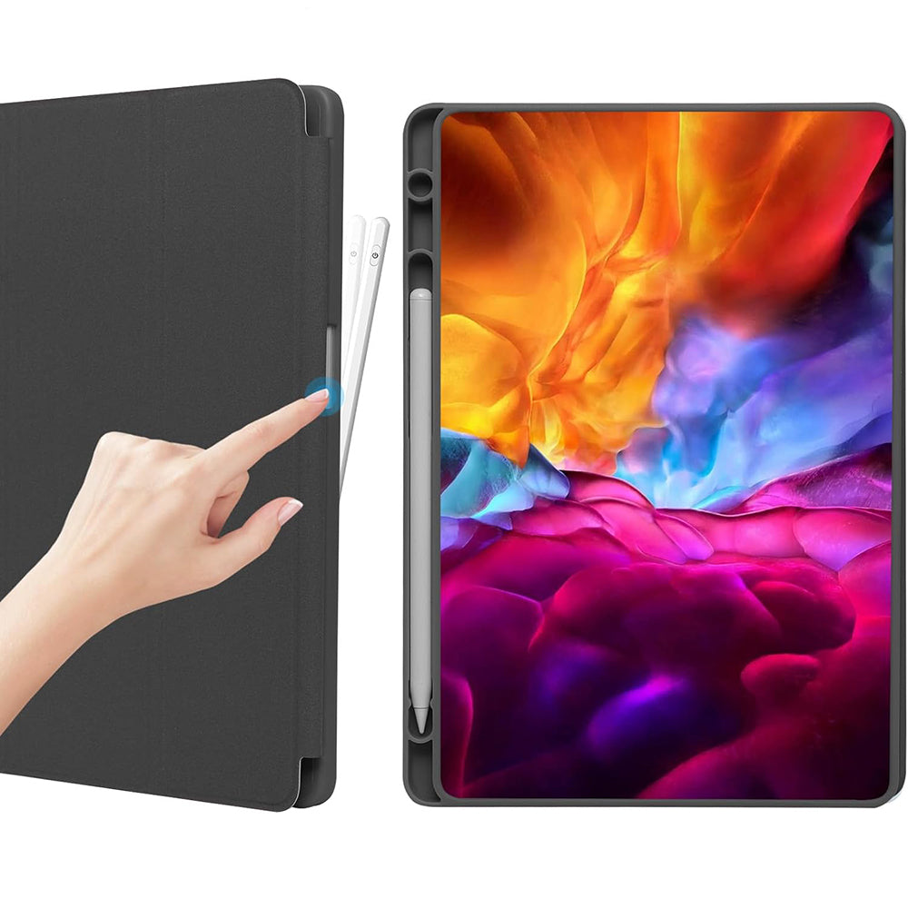 Techsuit - Flex Trifold (with Pencil Holder) - Samsung Galaxy Tab A9 Plus - Purple