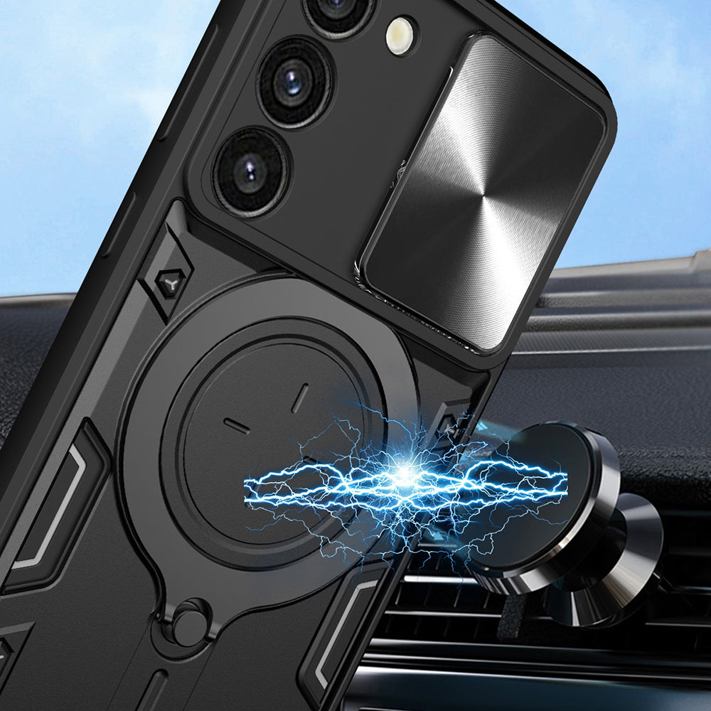 Techsuit - CamGuard Pro - Samsung Galaxy S23 - Black
