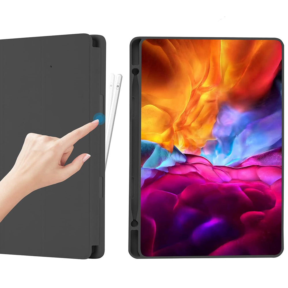 Techsuit - Flex Trifold (with Pencil Holder) - Samsung Galaxy Tab A7 Lite - Black