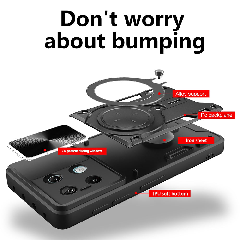 Techsuit - CamGuard Pro - Xiaomi Redmi Note 13 5G - Black