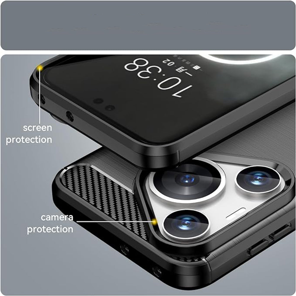 Techsuit - Carbon Silicone - Huawei Pura 70 - Blue