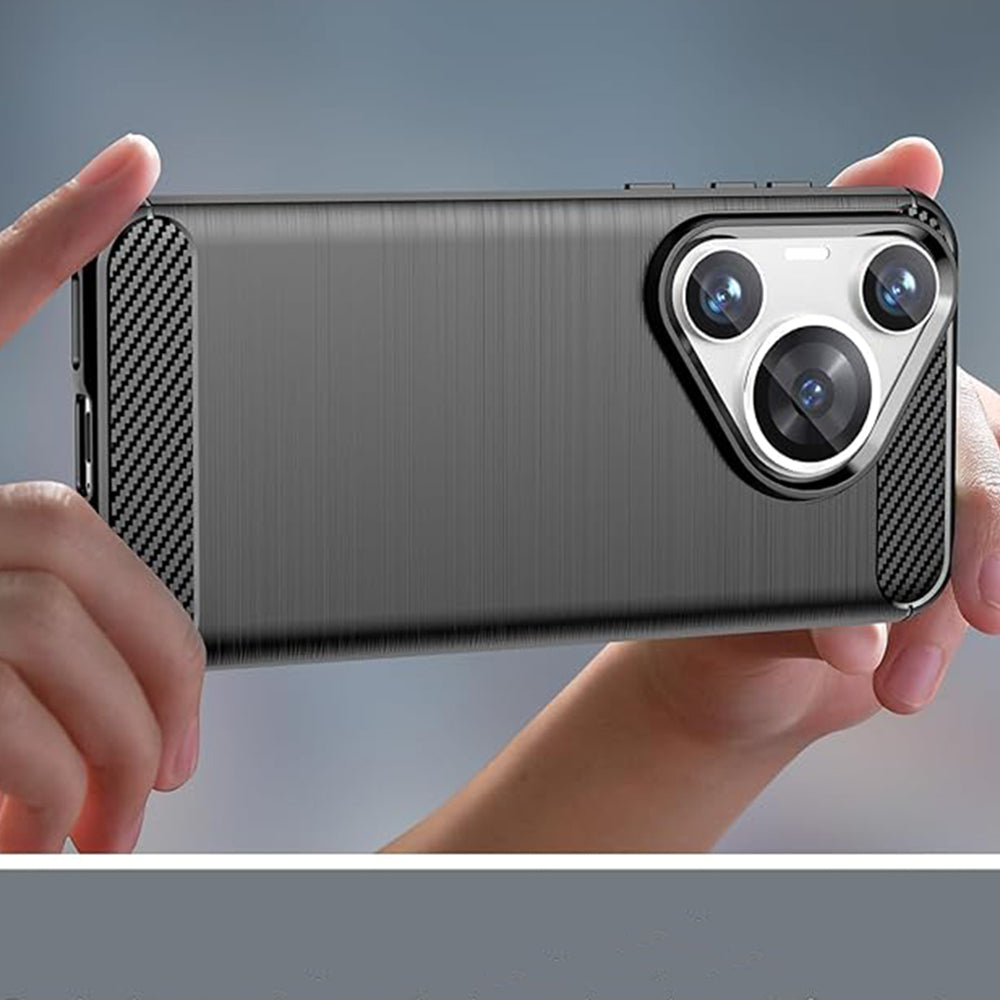Techsuit - Carbon Silicone - Huawei Pura 70 - Blue