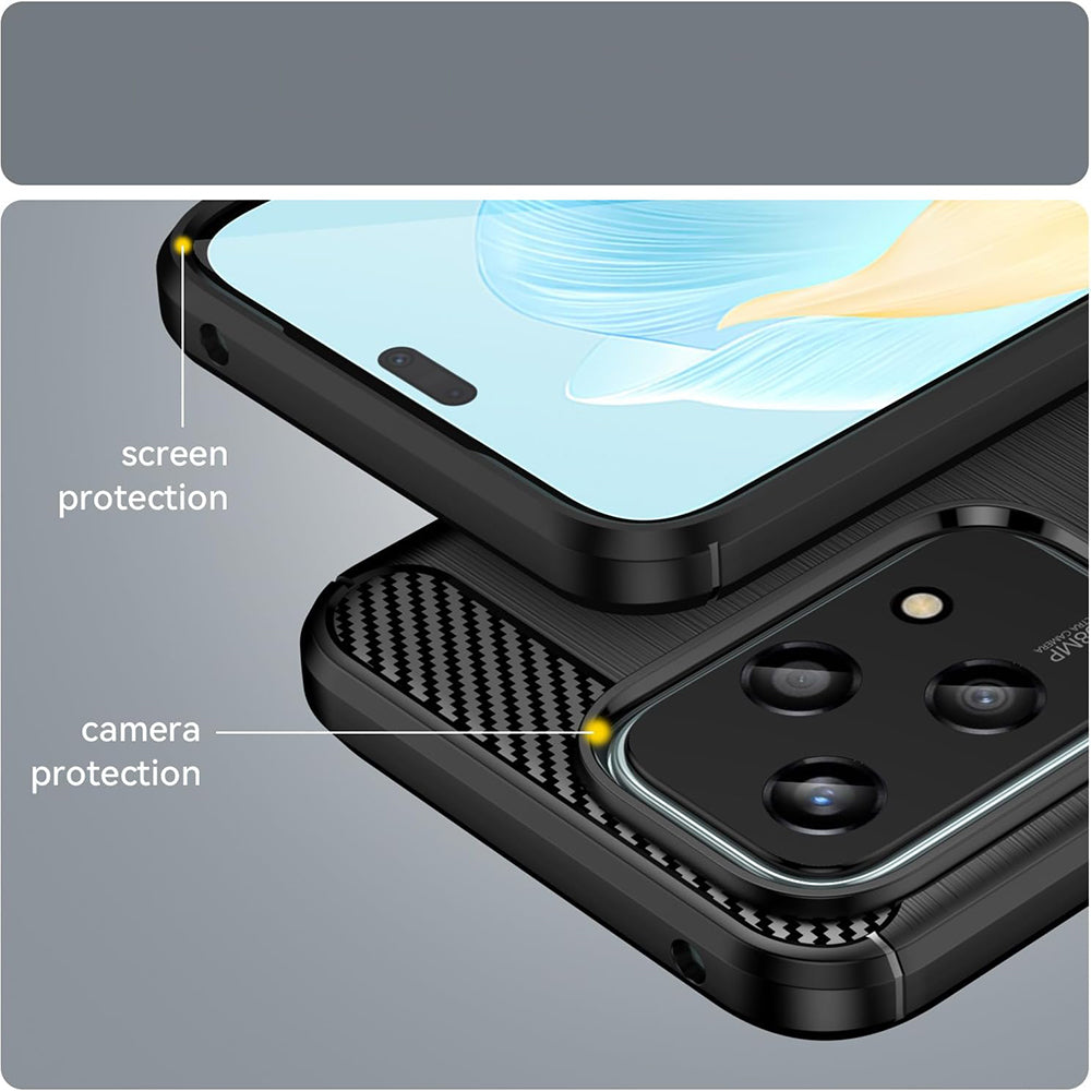 Techsuit - Carbon Silicone - Honor 200 Lite - Blue