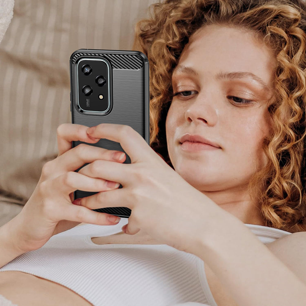 Techsuit - Carbon Silicone - Honor 200 Lite - Blue