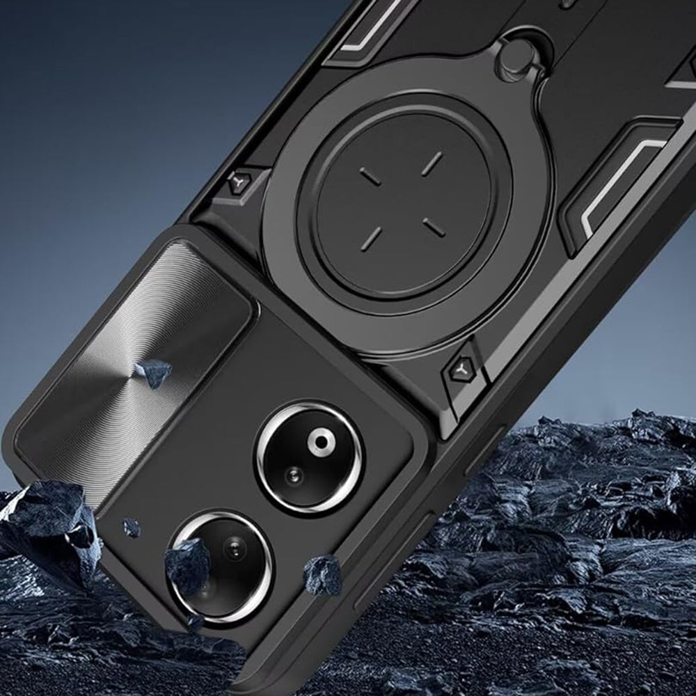 Techsuit - CamGuard Pro - Honor X7b / X7b 5G / 90 SMART - Black