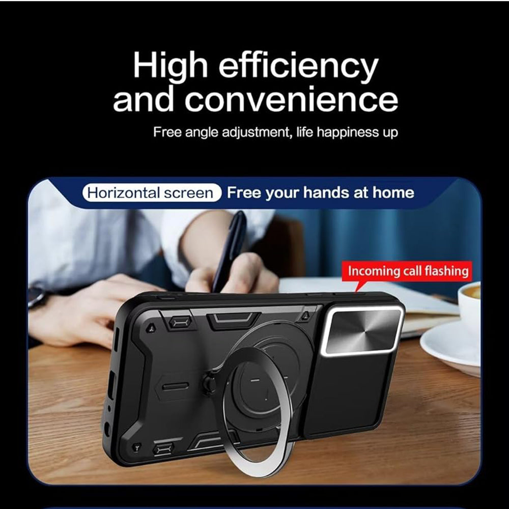 Techsuit - CamGuard Pro - Honor X7b / X7b 5G / 90 SMART - Black