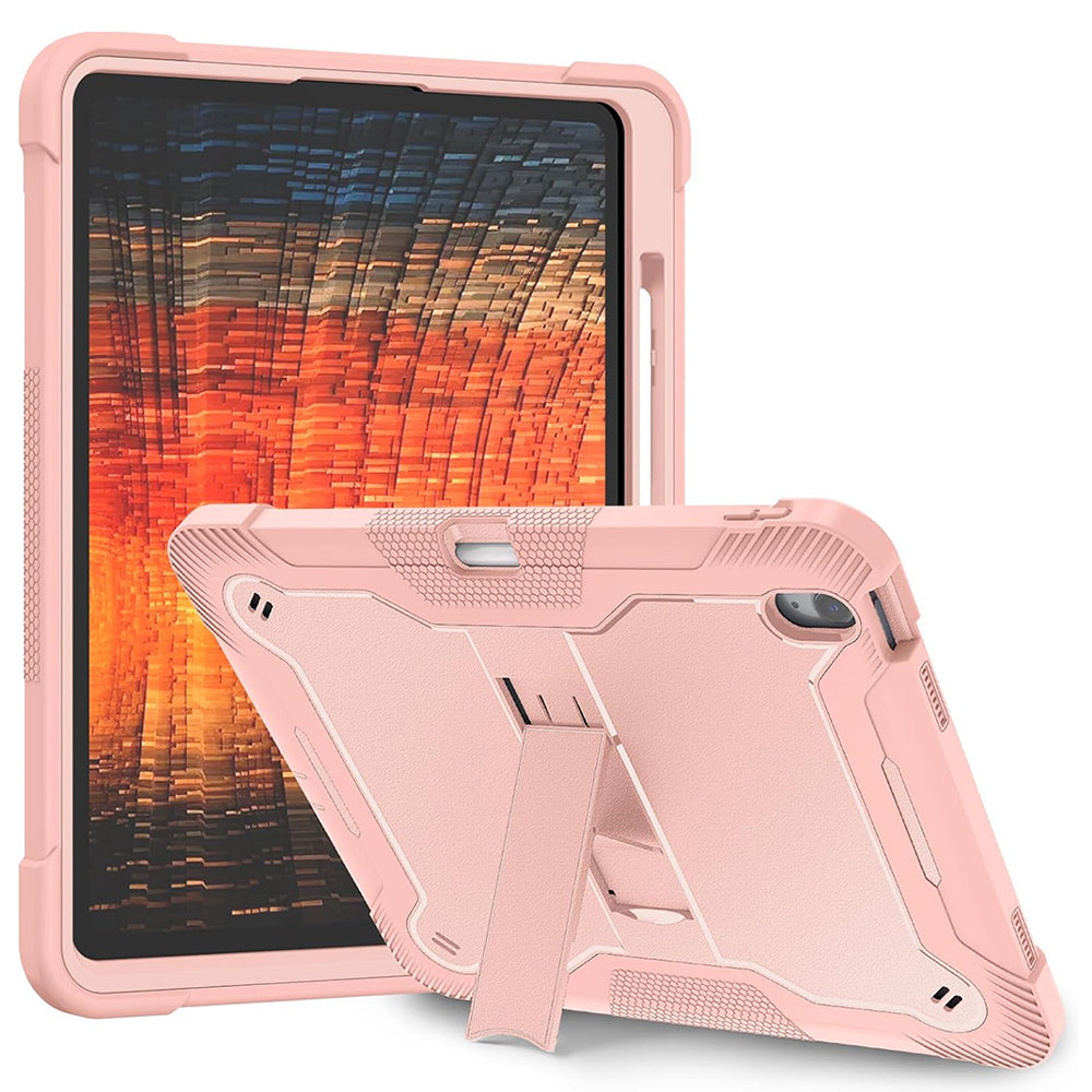 Techsuit - Rugged TabShell + Screen Protector - iPad Air 13 (2024) / Air 13 (2025) / Air 13 (2026) - Rose Gold