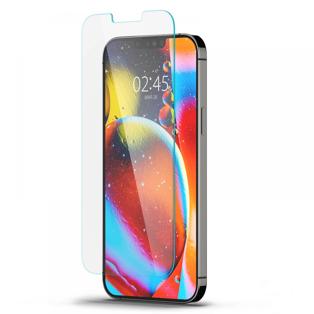 Spigen Folie de protectie Spigen Glas.tR Slim HD (AGL03391) compatibil cu iPhone 13 / iPhone 13 Pro / iPhone 14 / iPhone