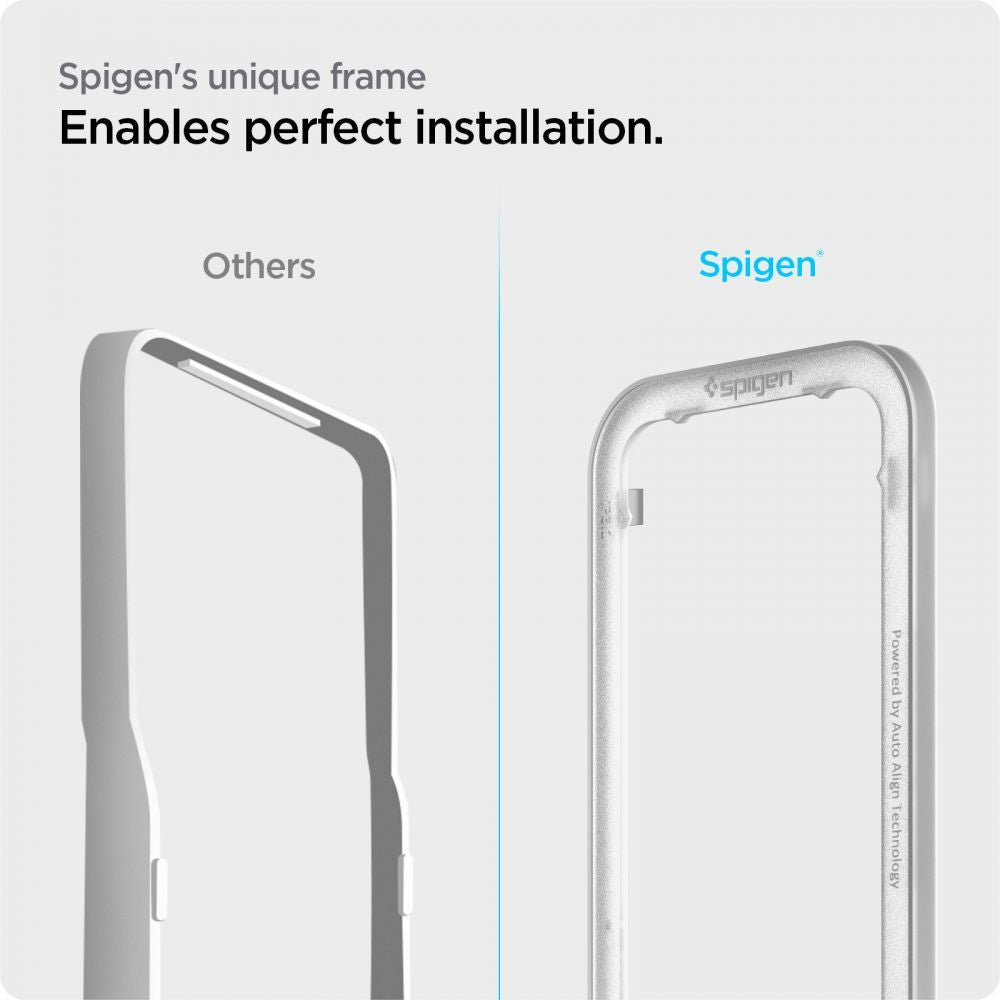 Spigen Folie de protectie Spigen Glas.tR Align Master (AGL03725) compatibil cu iPhone 13 / iPhone 13 Pro / iPhone 14 / i