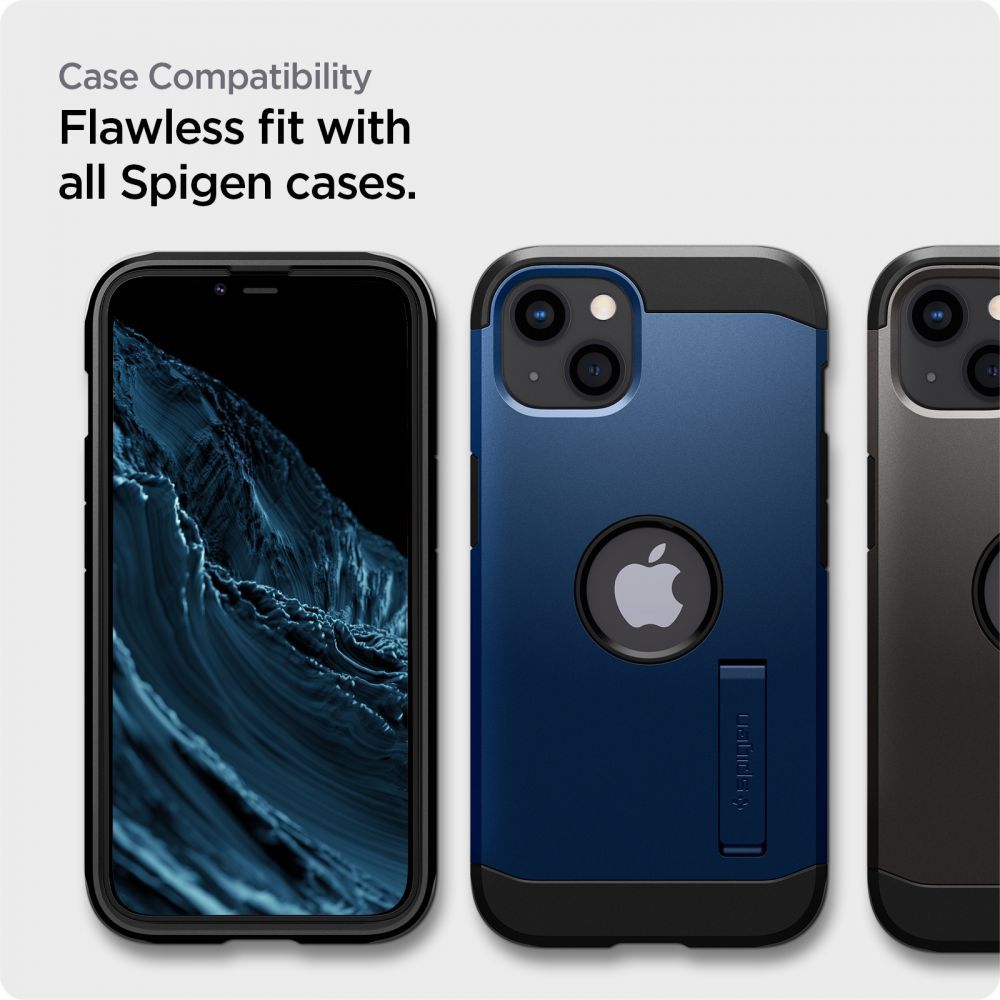 Spigen Folie de protectie Spigen Glas.tR Align Master (AGL03725) compatibil cu iPhone 13 / iPhone 13 Pro / iPhone 14 / i