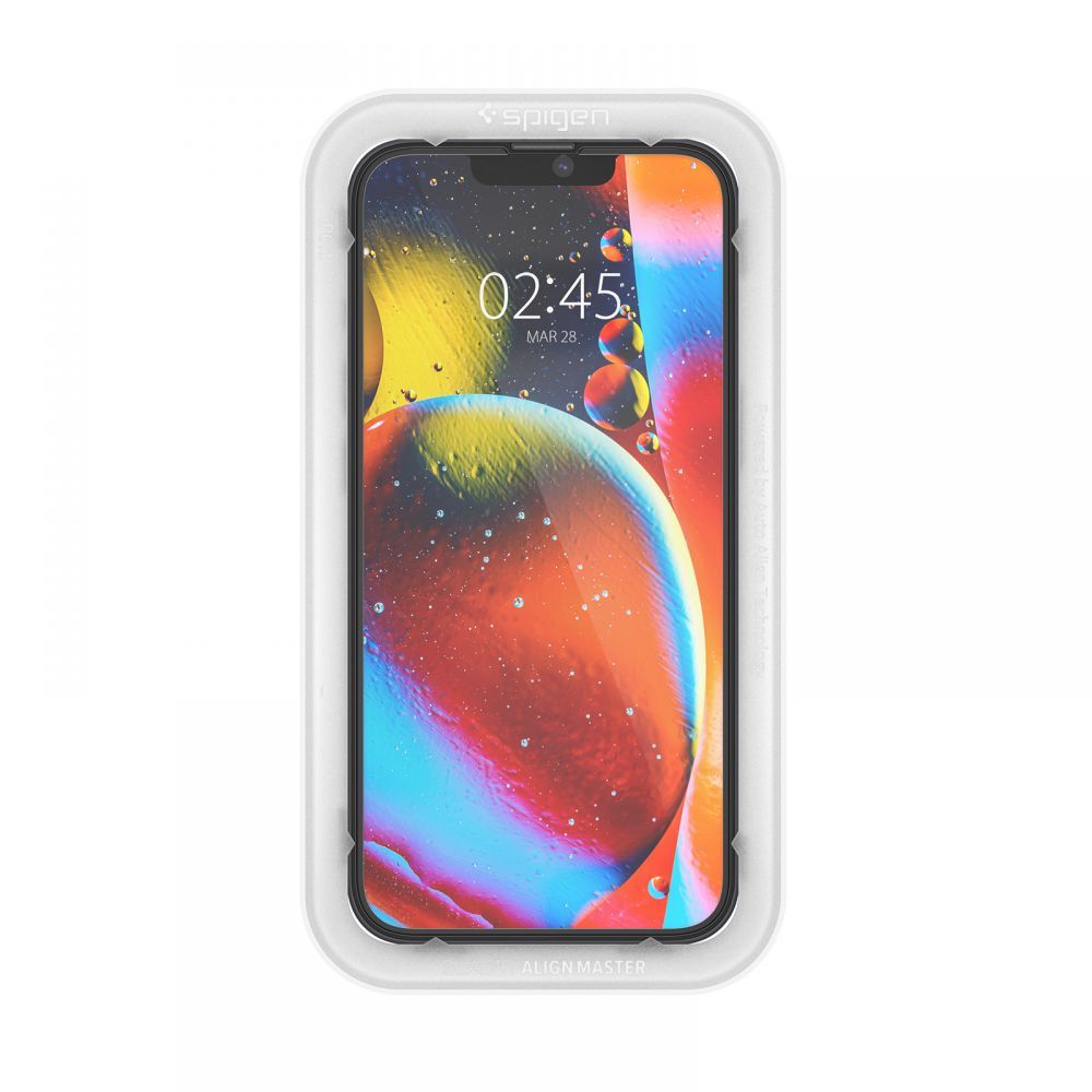 Spigen Folie de protectie Spigen Glas.tR Align Master (AGL03725) compatibil cu iPhone 13 / iPhone 13 Pro / iPhone 14 / i