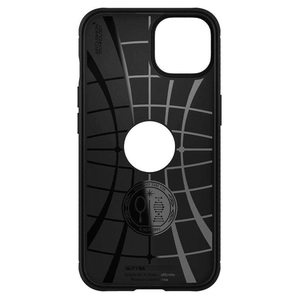 Spigen Husa de protectie Spigen Rugged Armor (ACS03518) compatibil cu iPhone 13, Negru – imagine 3