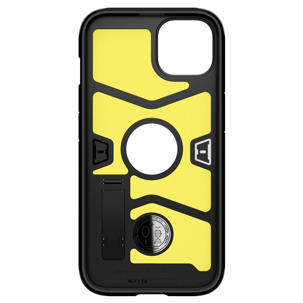 Spigen Husa de protectie Spigen Tough Armor (ACS03539) compatibil cu iPhone 13, Negru – imagine 3