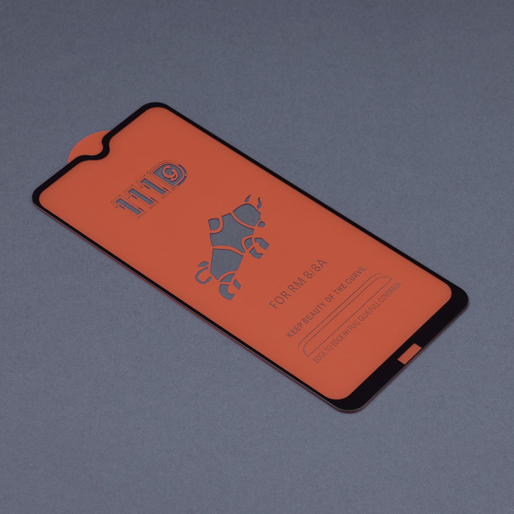 Techsuit - 111D Full Cover / Full Glue Glass - Xiaomi Redmi 8 / Redmi 8A - Black