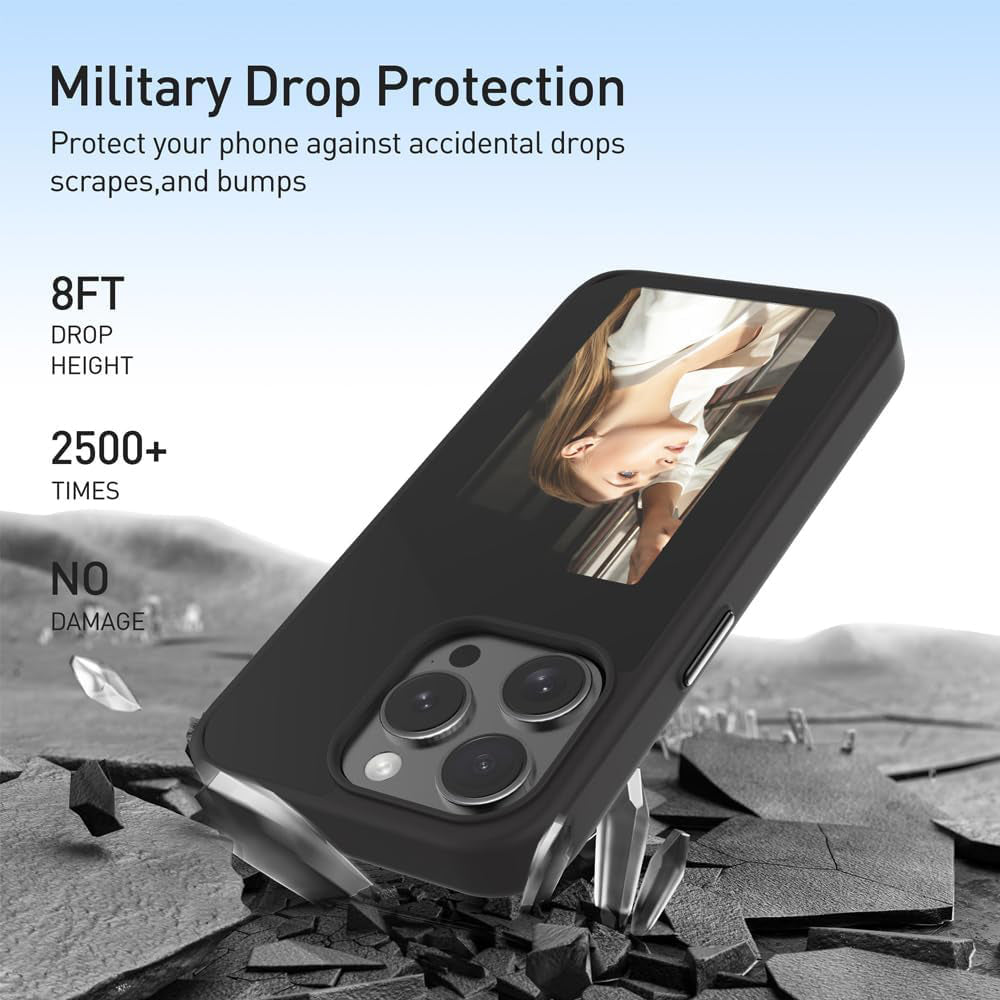 Techsuit - SmartScreen NFC - iPhone 15 Pro - Black