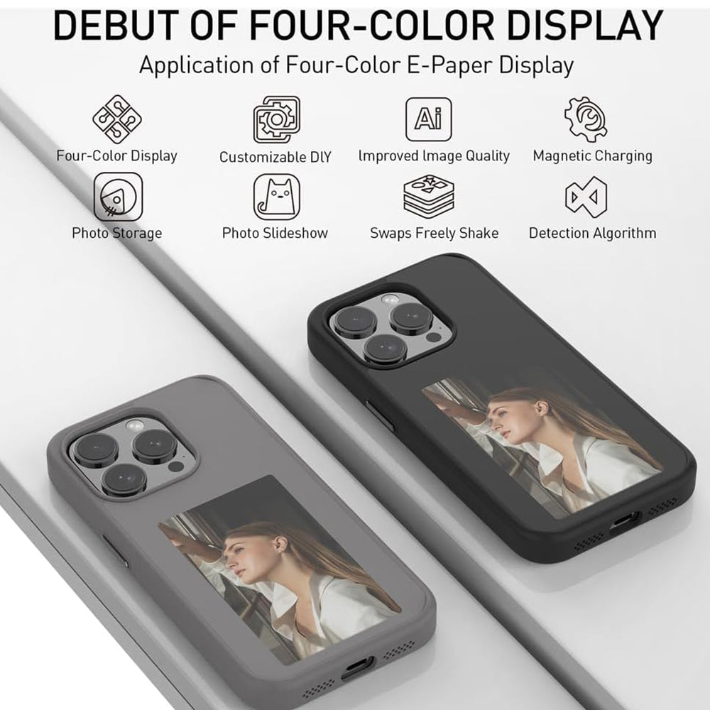 Techsuit - SmartScreen NFC - iPhone 15 Pro - Black