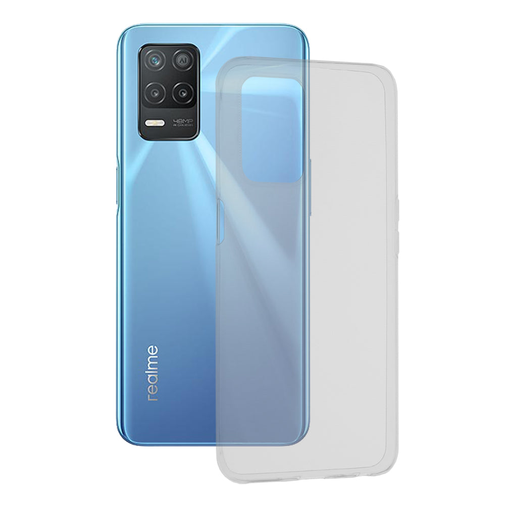 Husa de protectie Techsuit Clear Silicone compatibil cu Realme 8 5G, Transparent
