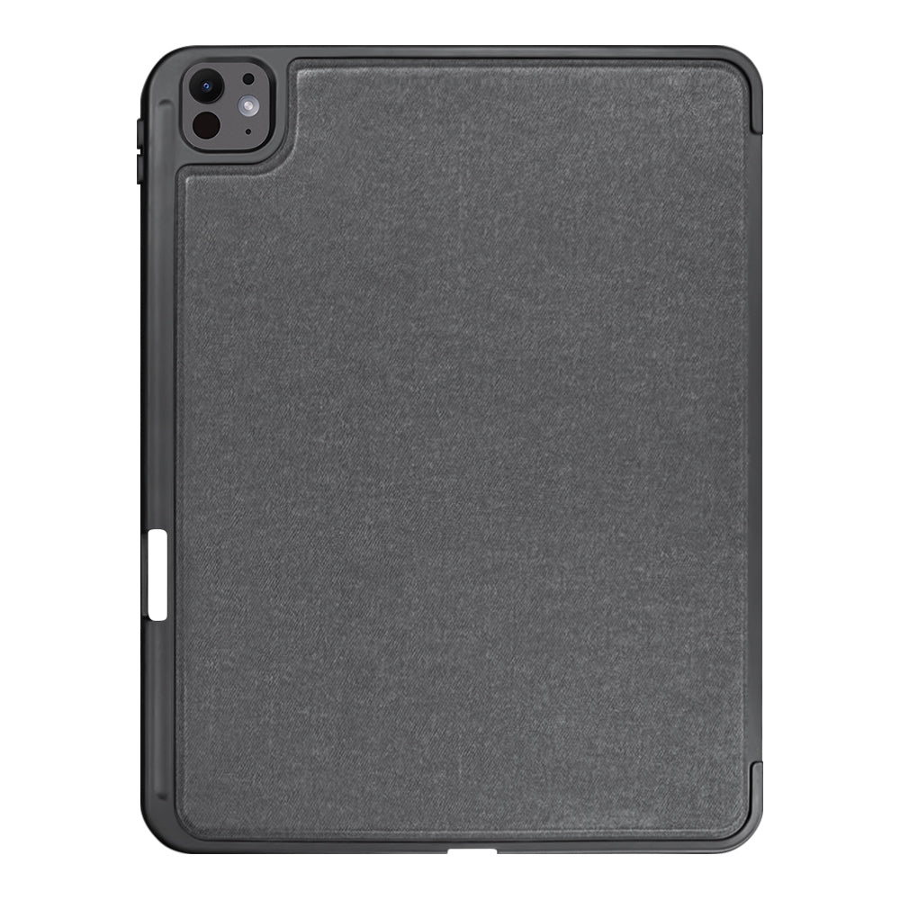 Techsuit - KeyTab Pro + Screen Protector (with RGB Wireless Keyboard/Stylus Pen Holder) - iPad Pro 13 (2024) / iPad Pro 