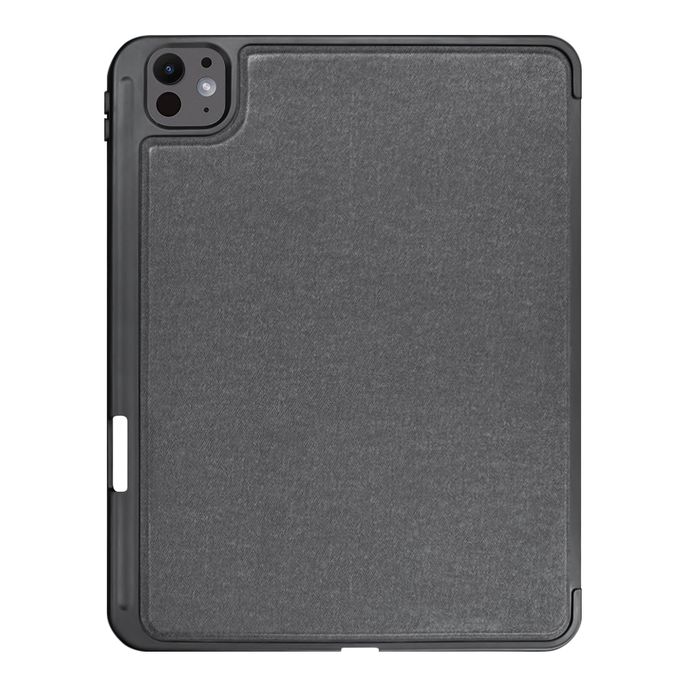 Techsuit - KeyTab Pro + Screen Protector (with RGB Wireless Keyboard/Stylus Pen Holder) - iPad Pro 11 (2024) / iPad Pro 