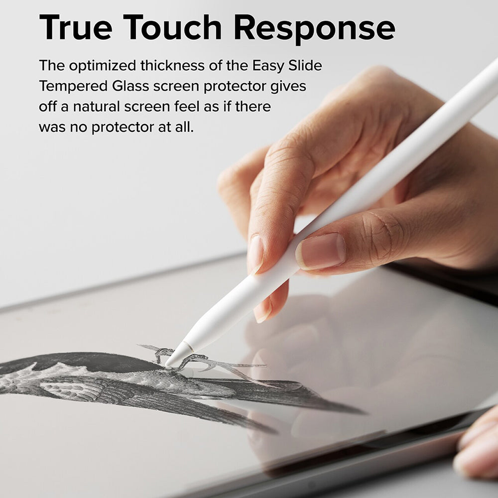 Ringke - Easy Slide Tempered Glass - iPad Air 13 (2024) / Air 13 (2025) / Air 13 (2026) - Clear