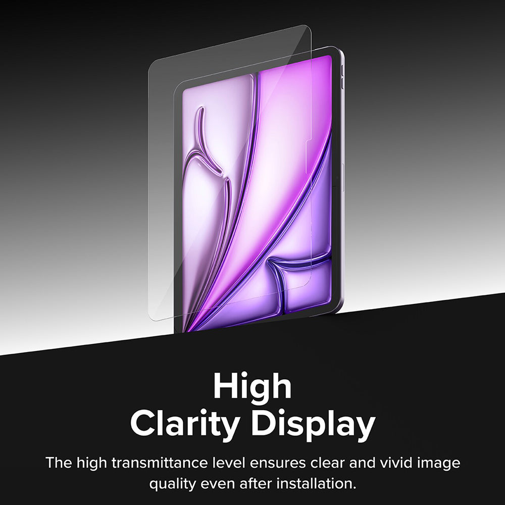 Ringke - Easy Slide Tempered Glass - iPad Air 11 (2024) / Air 11 (2025) / Air 11 (2026) - Clear