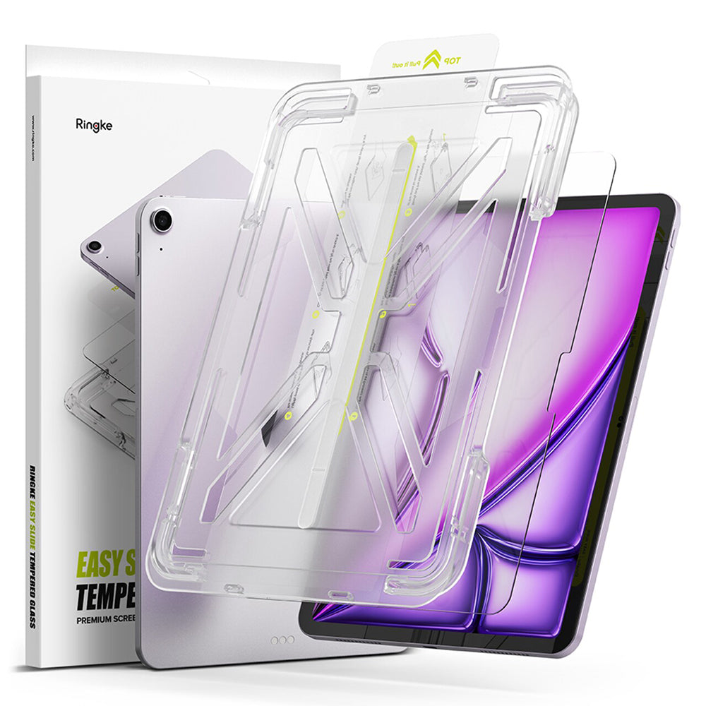 Ringke - Easy Slide Tempered Glass - iPad Air 11 (2024) / Air 11 (2025) / Air 11 (2026) - Clear