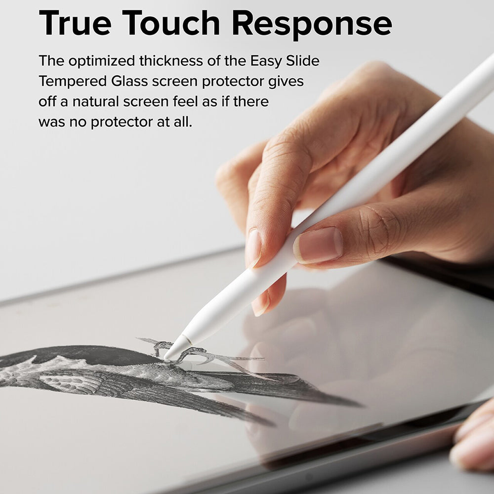 Ringke - Easy Slide Tempered Glass - iPad Air 11 (2024) / Air 11 (2025) / Air 11 (2026) - Clear