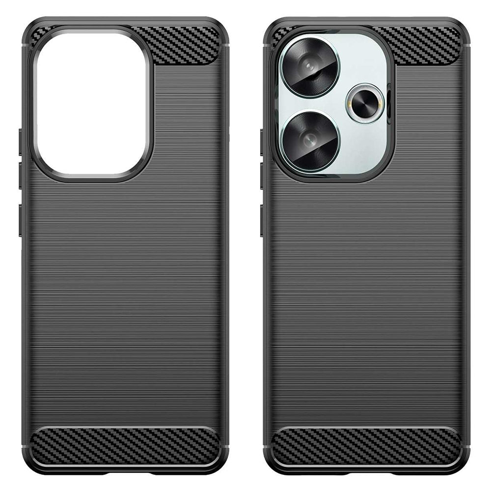 Techsuit - Carbon Silicone - Xiaomi Poco F6 - Black
