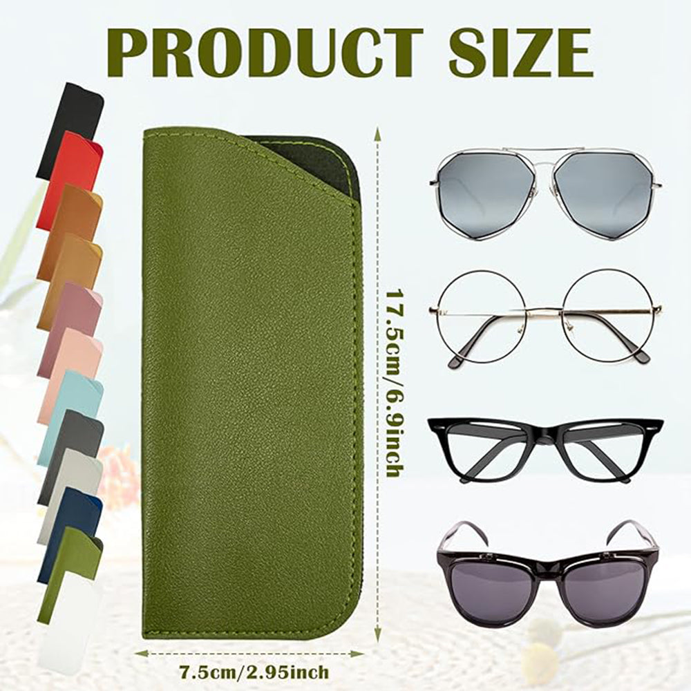 Techsuit - Glasses Case (ETSP6) - Slim Design, 175 x 75mm - Sky Blue