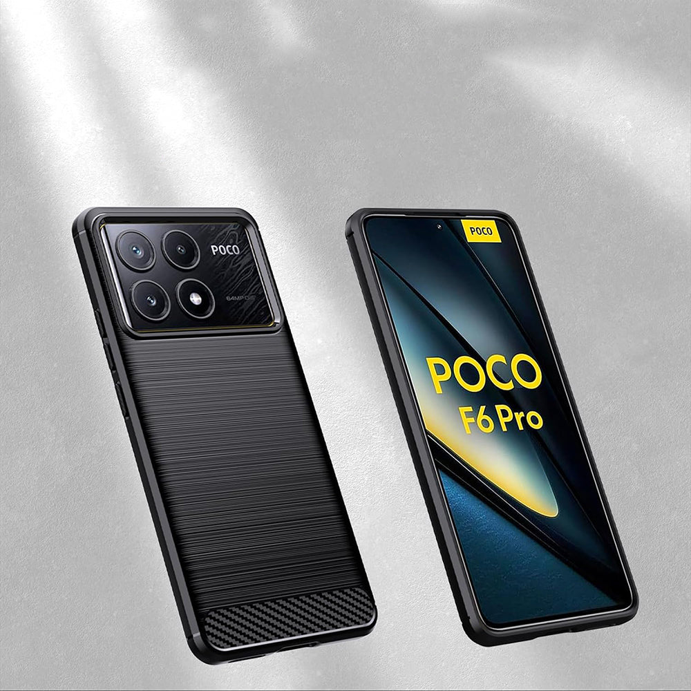 Techsuit - Carbon Silicone - Xiaomi Poco F6 Pro - Blue