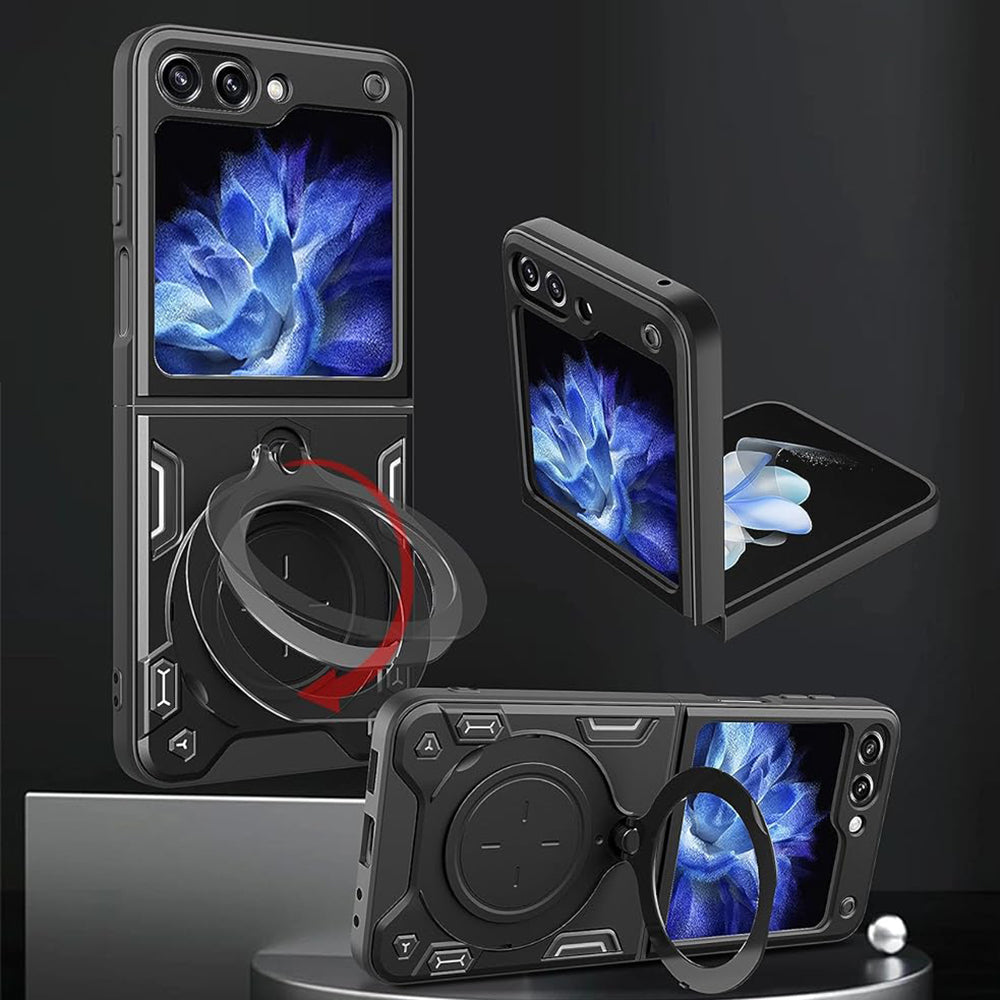 Techsuit - CamGuard Pro - Samsung Galaxy Z Flip6 / Flip7 FE - Black