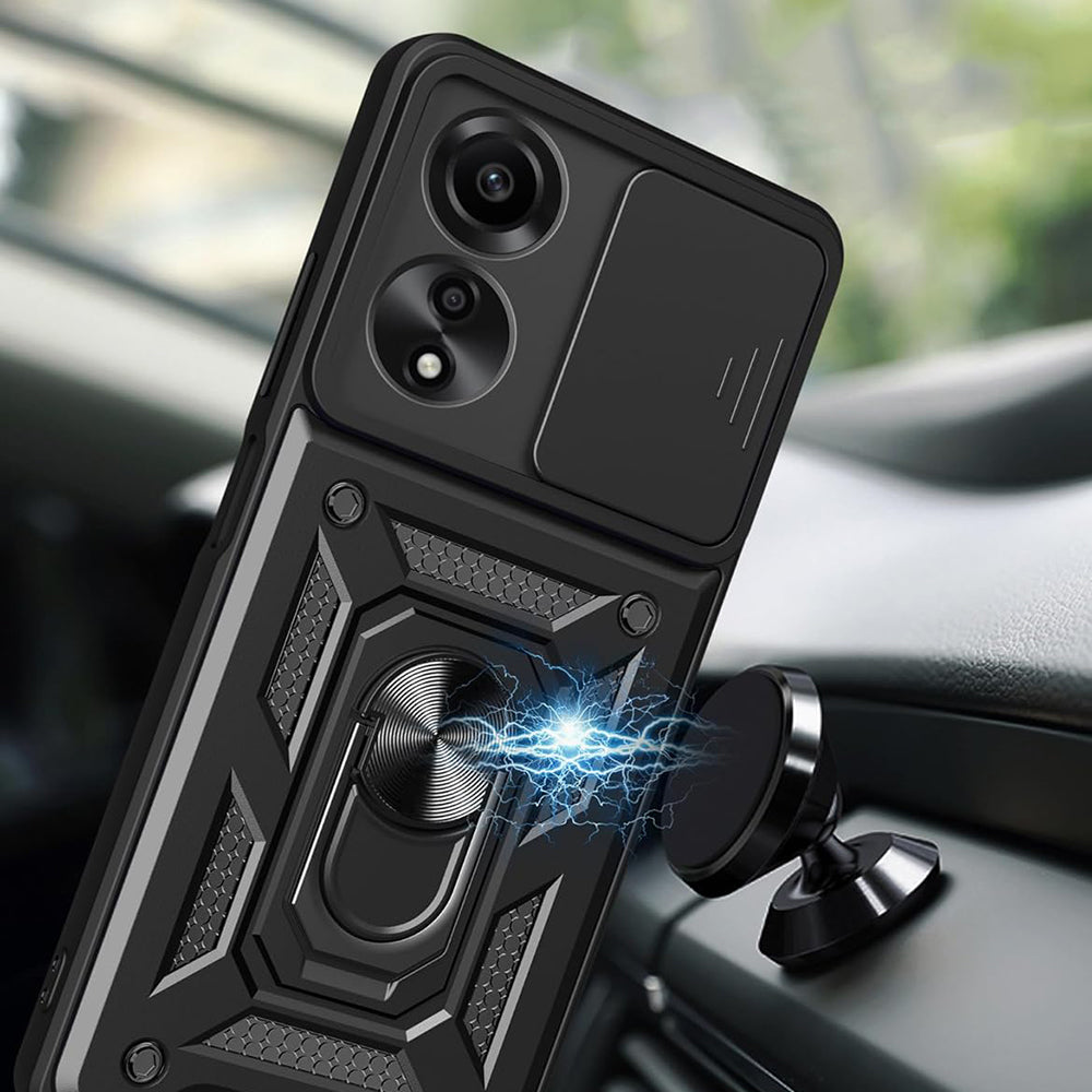 Techsuit - CamShield Series - Oppo A60 4G - Black