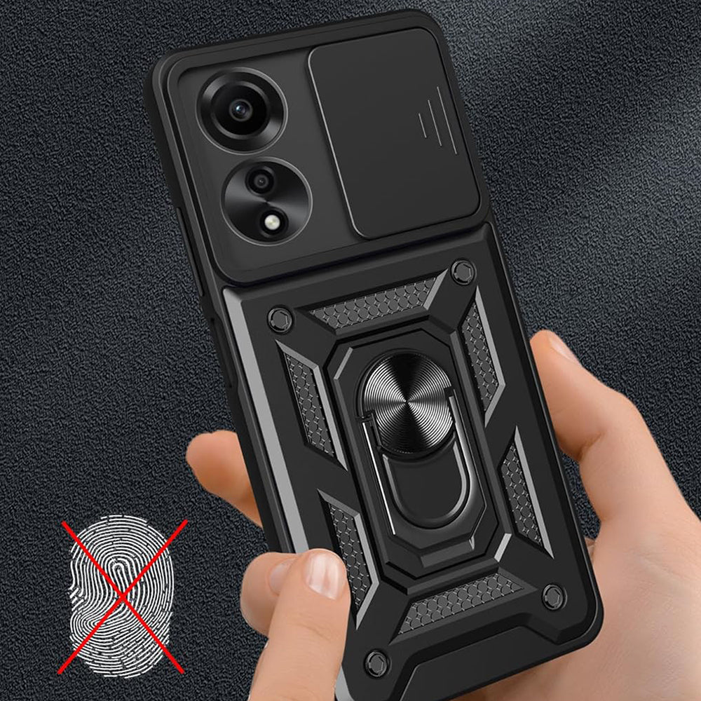 Techsuit - CamShield Series - Oppo A60 4G - Black