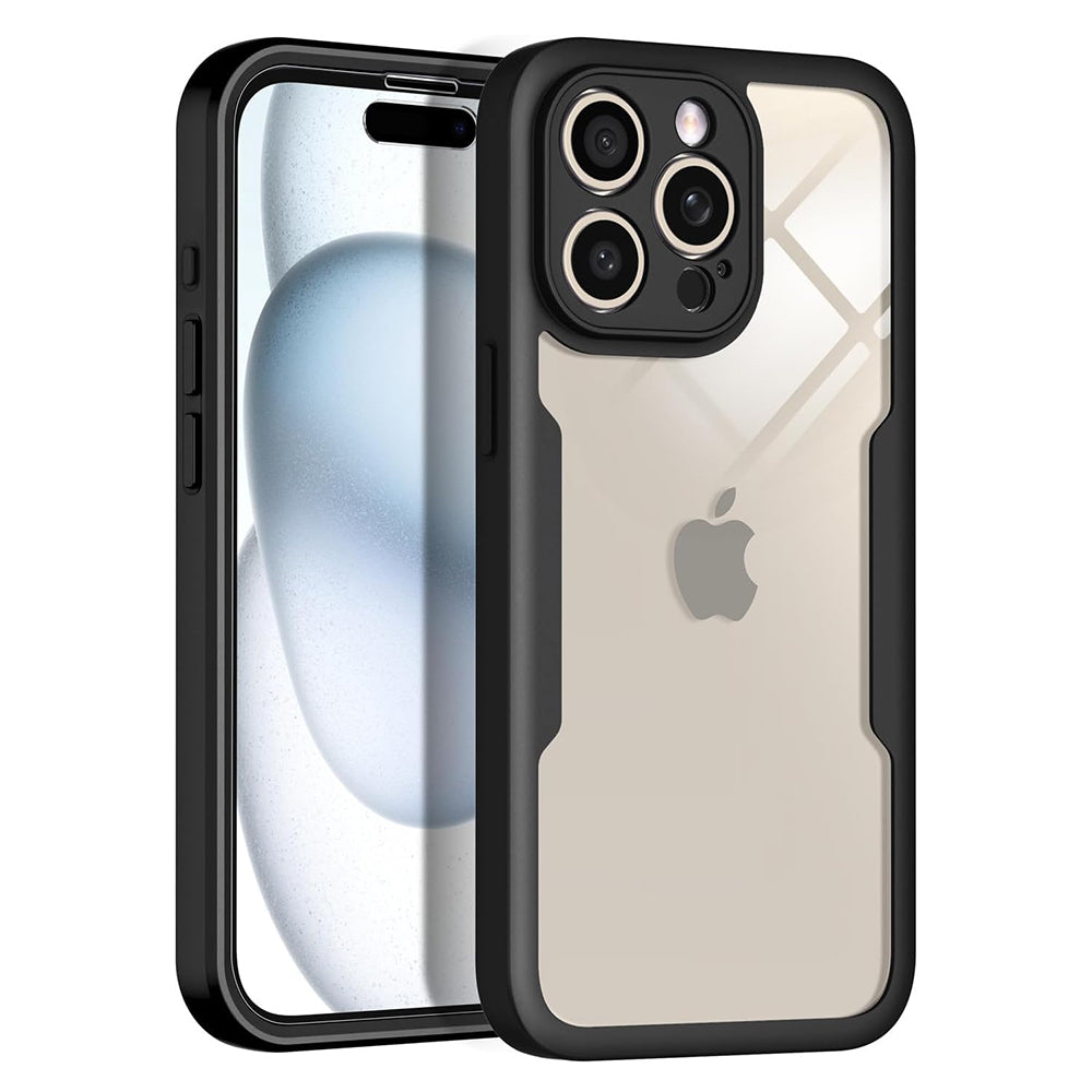 Techsuit - ColorVerse 360 Series + Screen Protector - iPhone 16 Pro - Purple