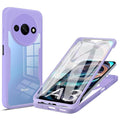 TechSuit Folie de protectie Techsuit ColorVerse 360 Series + compatibil cu Xiaomi Redmi A3 / Redmi A3x, Mov