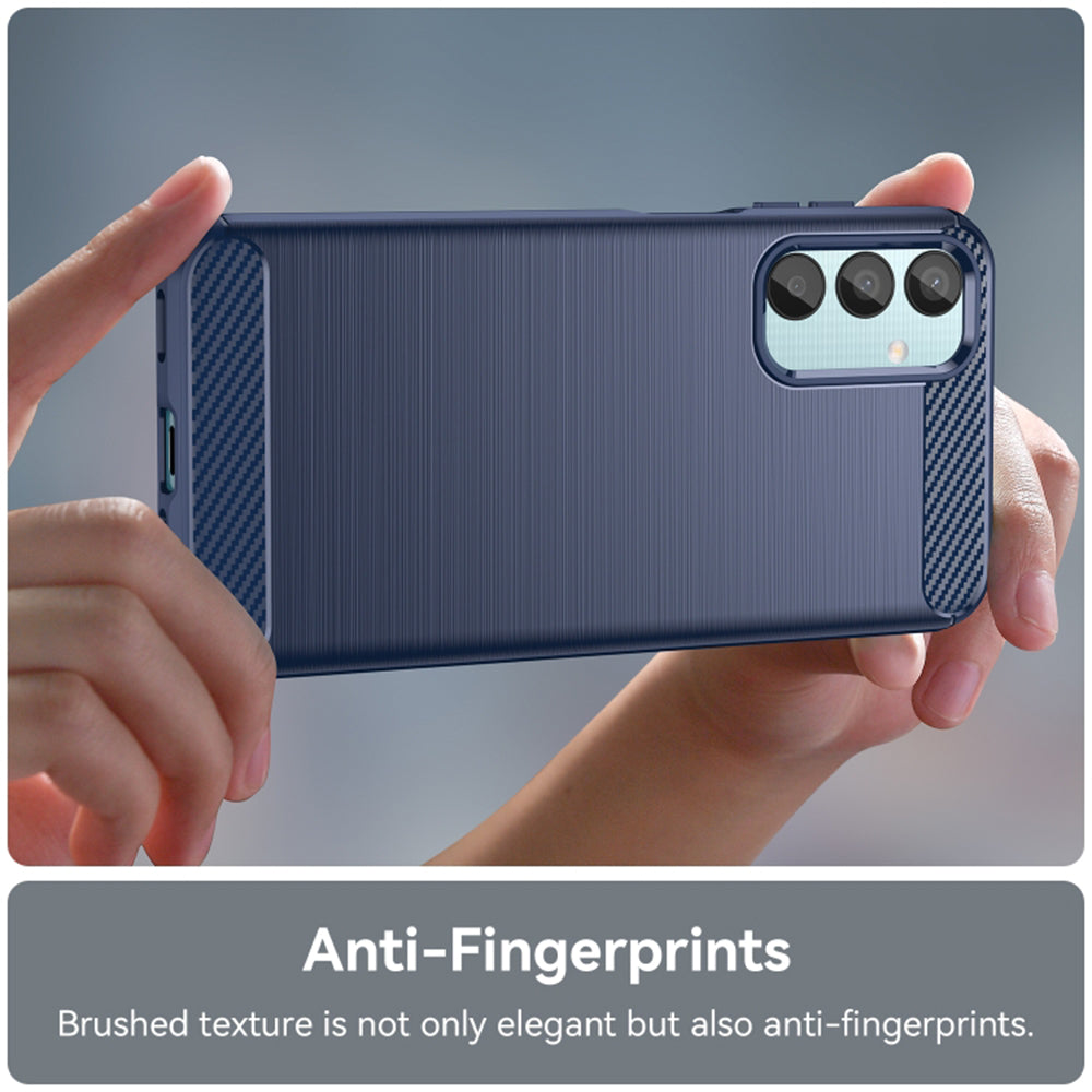 TechSuit Husa de protectie Techsuit Carbon Silicone compatibil cu Oppo Reno12 Pro, Negru – imagine 2