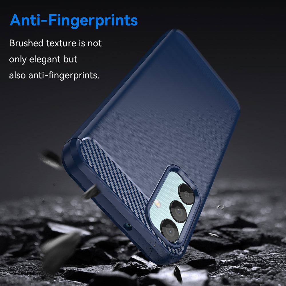 TechSuit Husa de protectie Techsuit Carbon Silicone compatibil cu Oppo Reno12 Pro, Negru – imagine 3