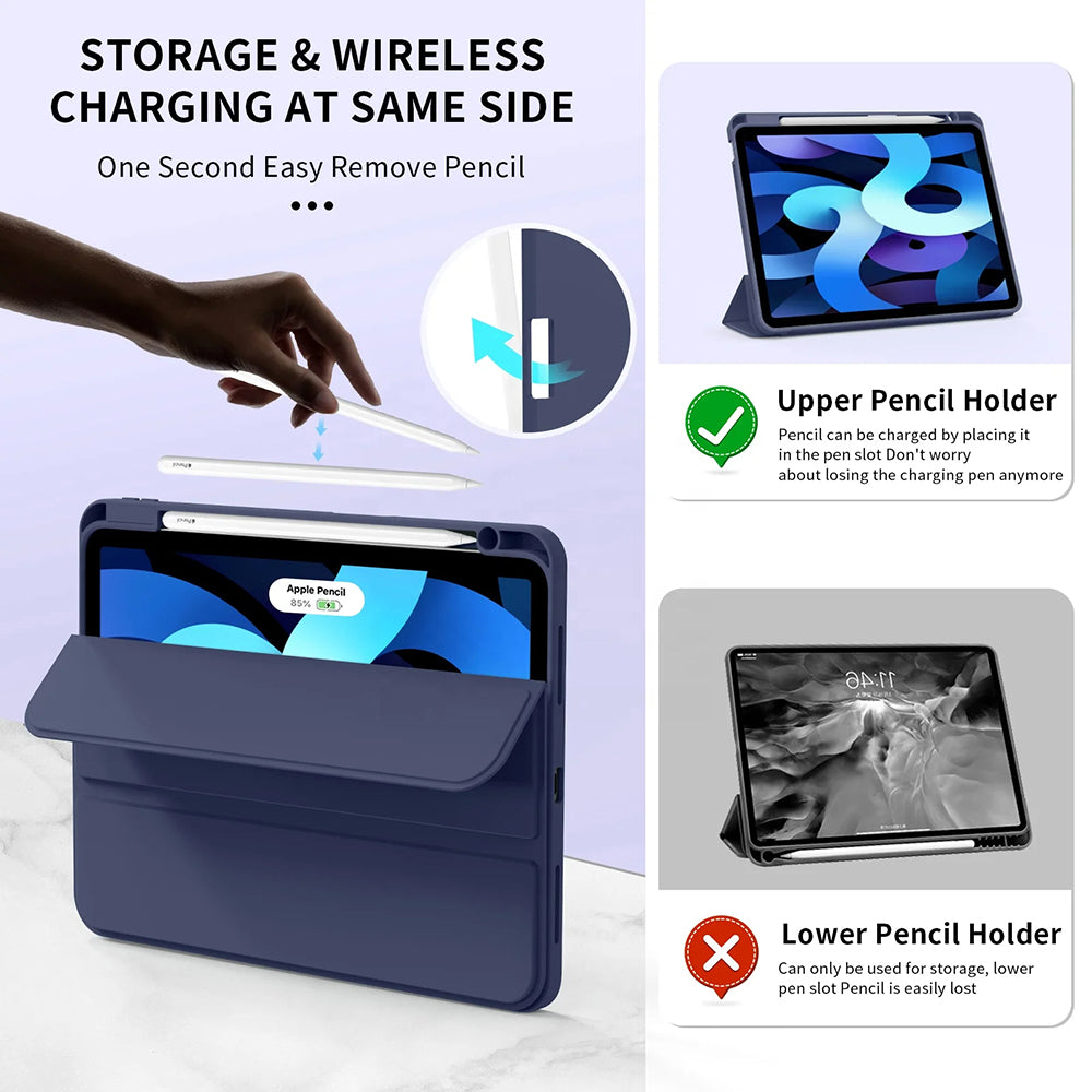 Techsuit - Flex Trifold (with Pencil Holder) - iPad Air 11 (2024) / Air 11 (2025) / Air 11 (2026) - Green